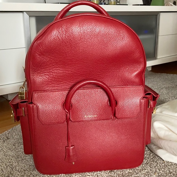balmain leather and canvas backpack Labyrinth Color:A35-CHOICEDDC_AHP-11 smooth black genuine leather black backpack women​ Surblue Backpack Organizer Insert